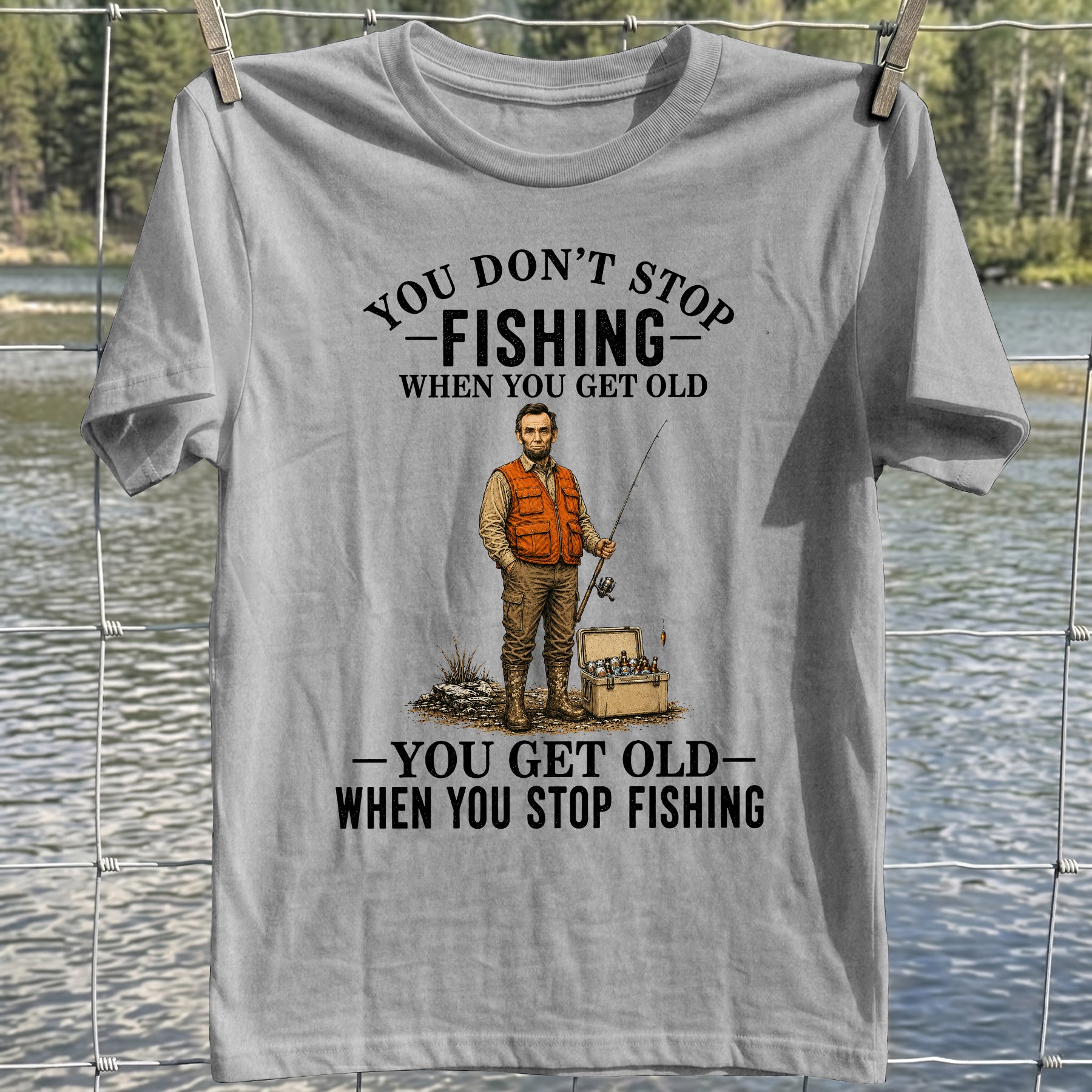 Lincoln Never Stops T-Shirt