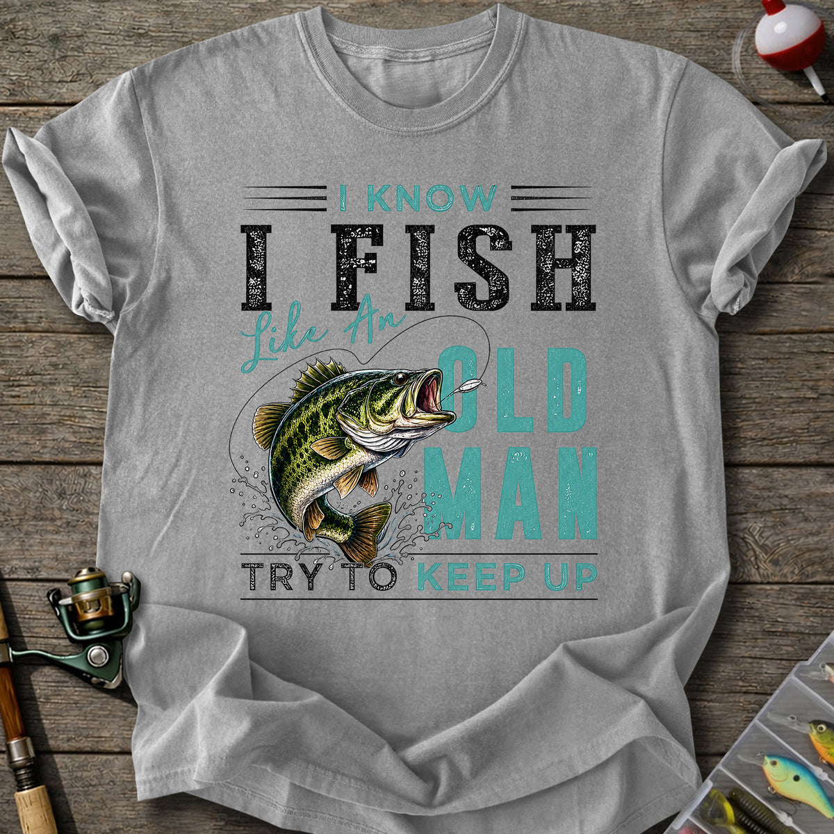 Old Man Fish T-Shirt