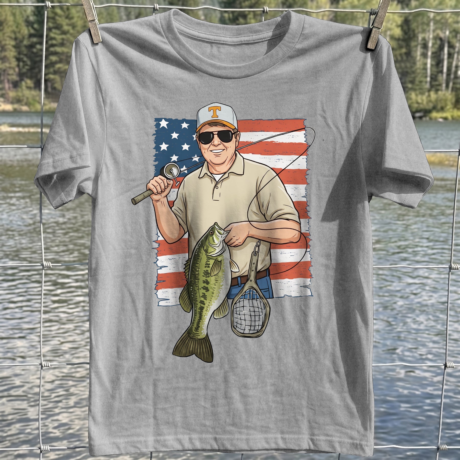 Bass Angler T-shirt