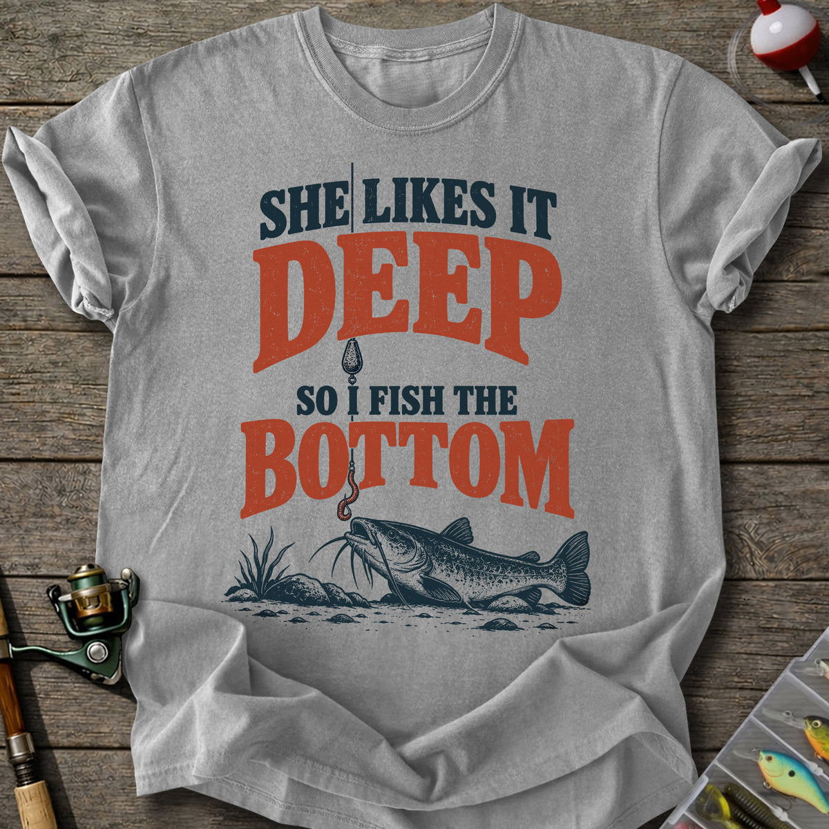 She Likes It Deep T-shirt