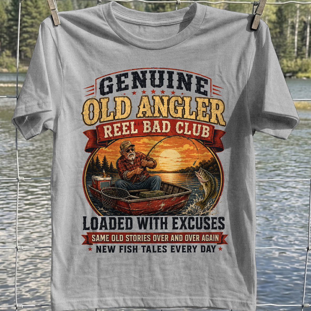 Genuine Old Angler T-shirt