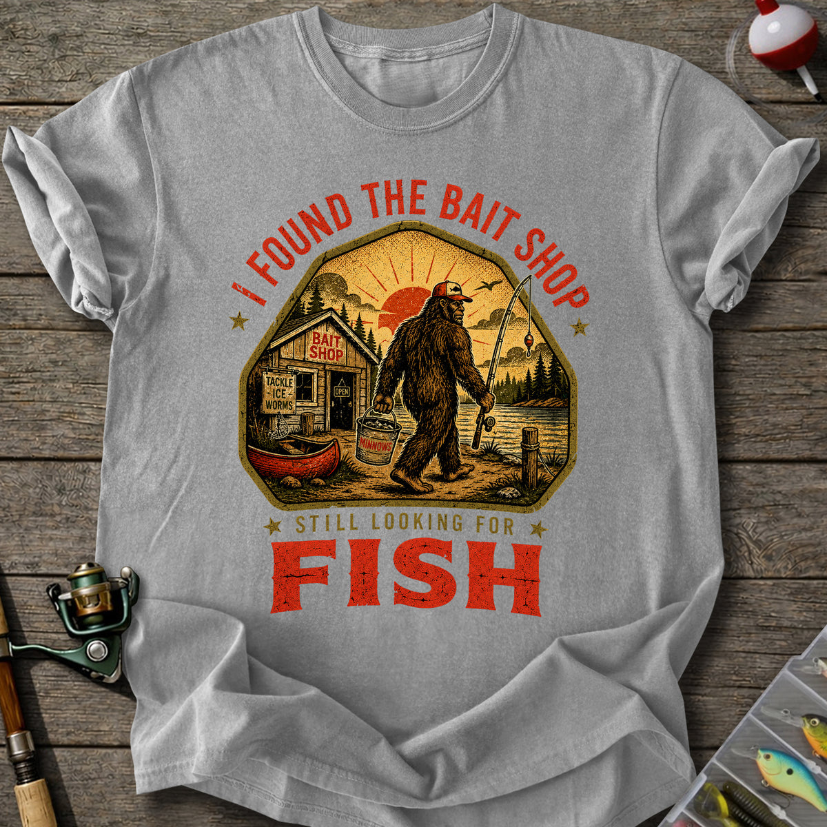 Bigfoot Bait Shop T-shirt
