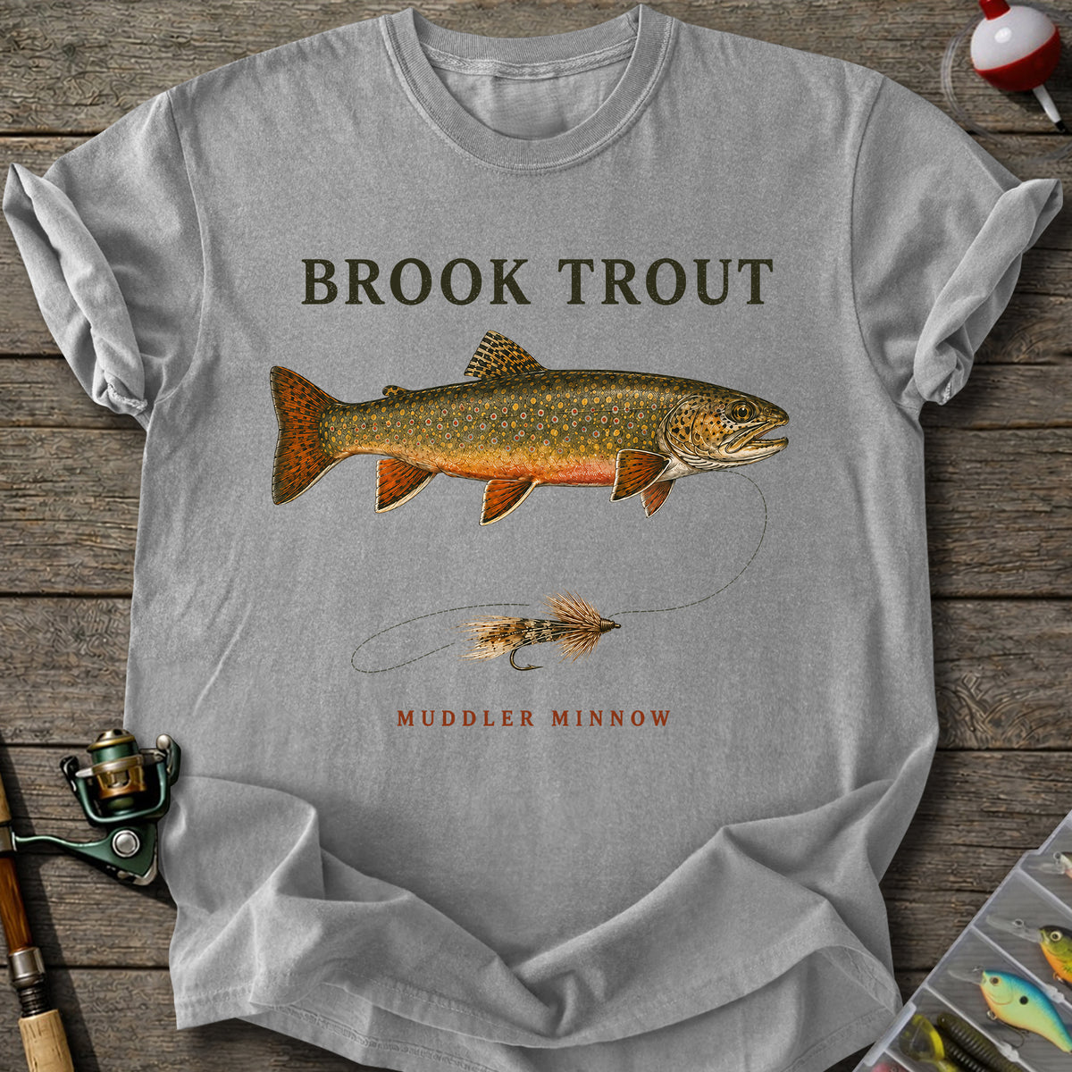 Brook Trout Muddler T-Shirt
