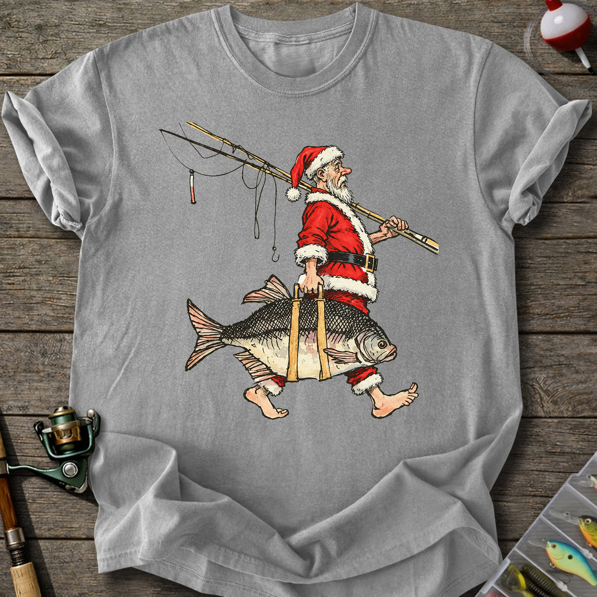 Santa’s Fishing Haul T-Shirt