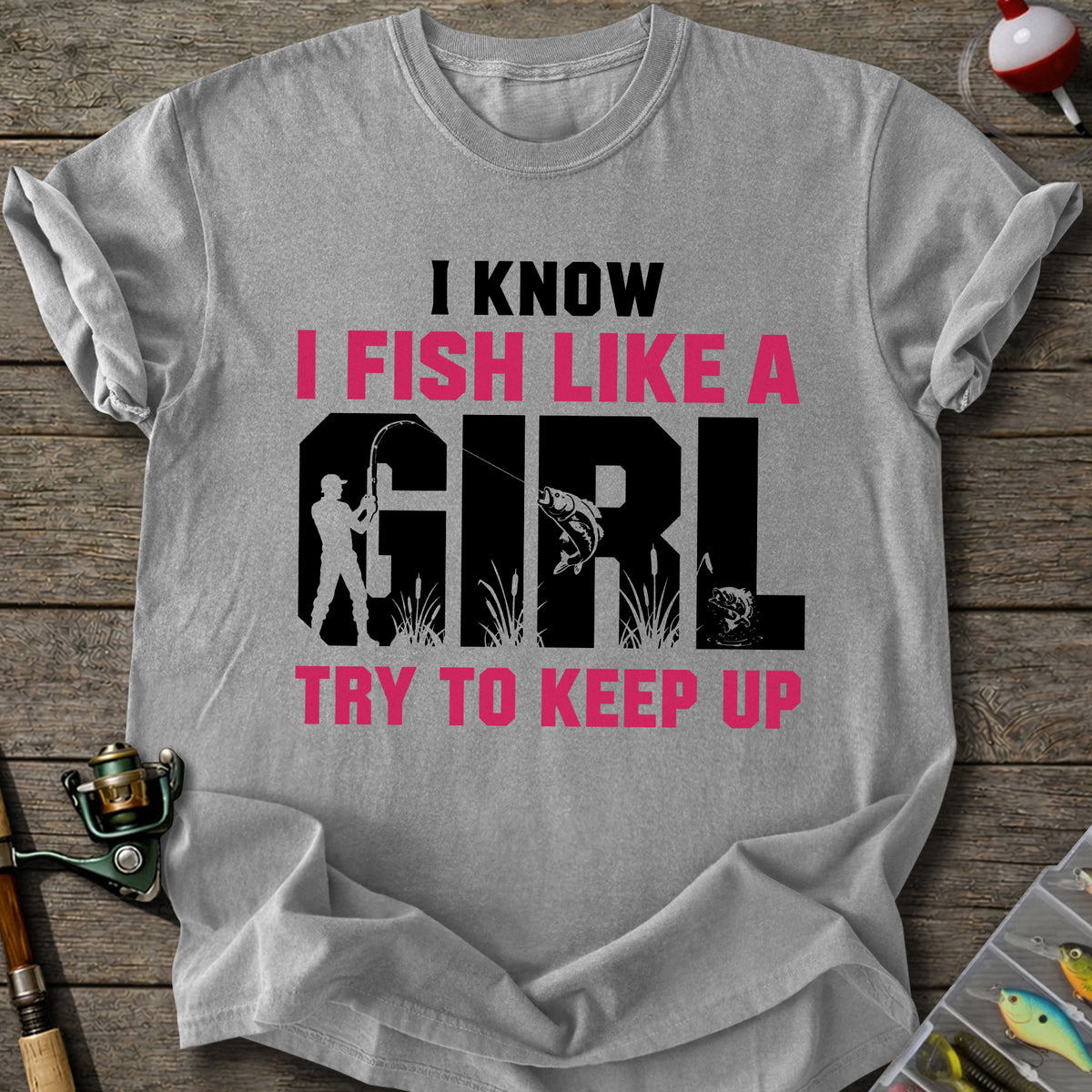 Fish Like Girl T-shirt