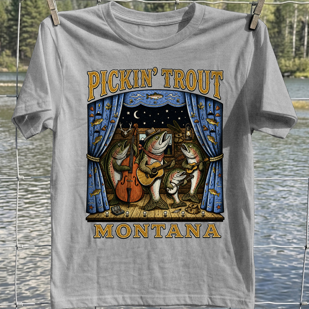 Pickin' Trout Montana T-Shirt