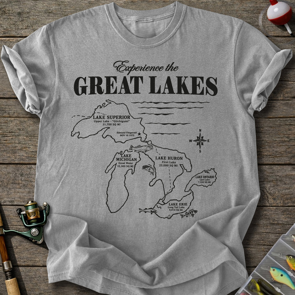 Great Lakes Fishing T-Shirt