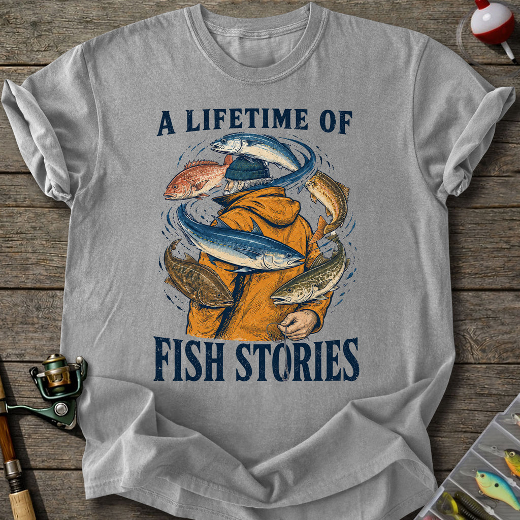 Lifetime Fish Stories T-Shirt