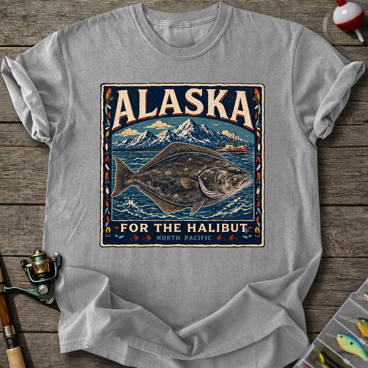 Alaska Halibut T-Shirt