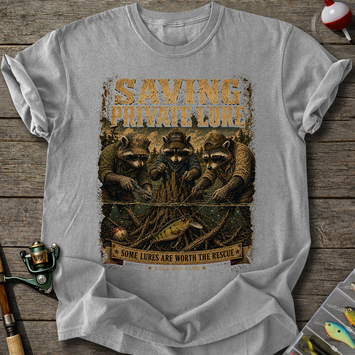 Save Private Lure T-shirt