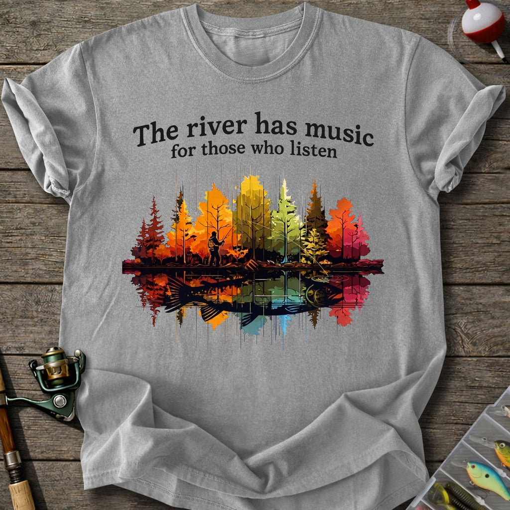 River Music Fishing T-Shirt