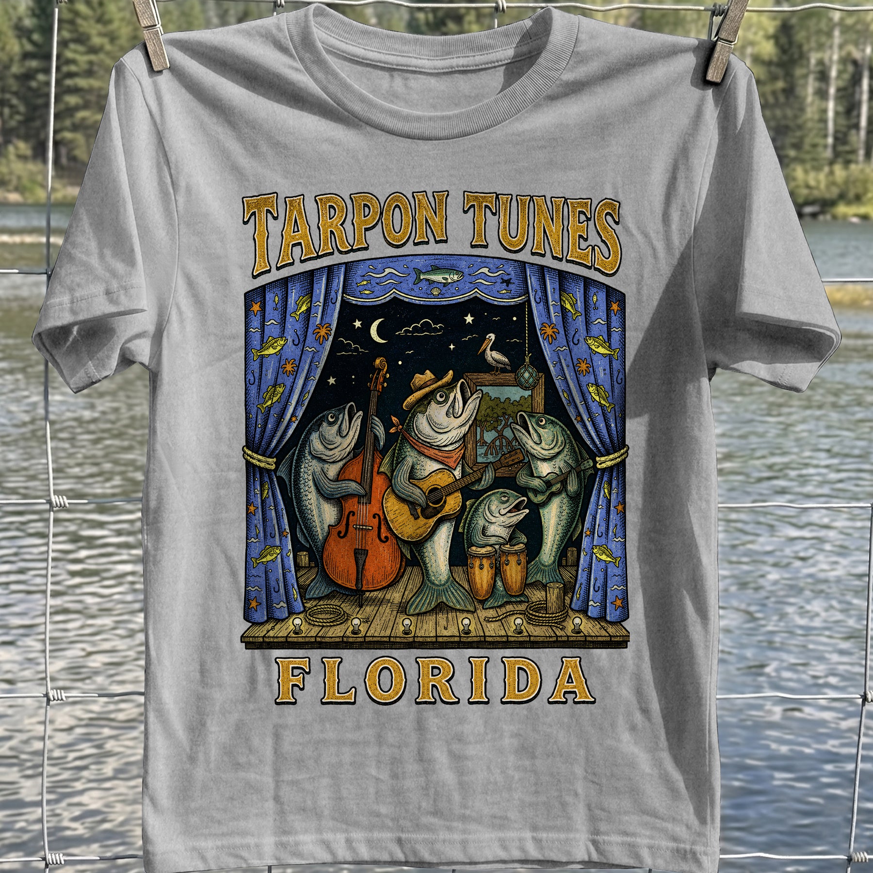 Tarpon Tunes Florida T-Shirt