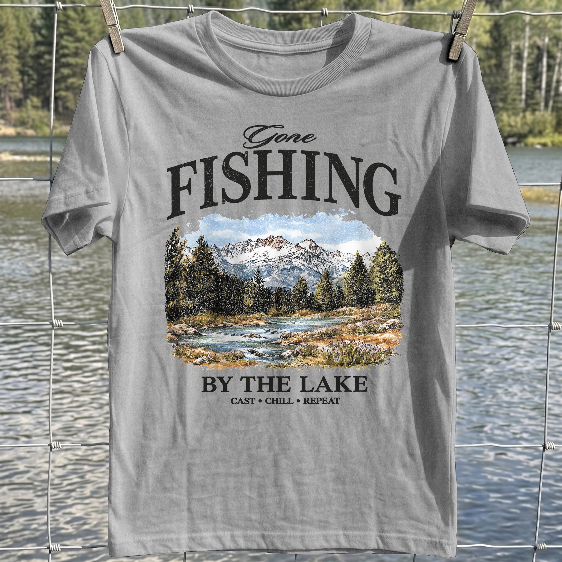 Gone Fishing T-Shirt