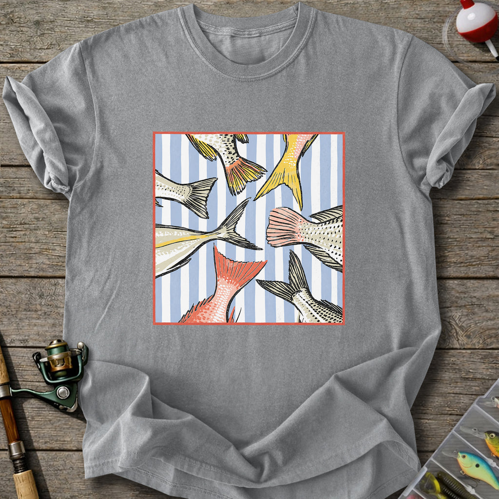 Colorful Saltwater Fins T-Shirt