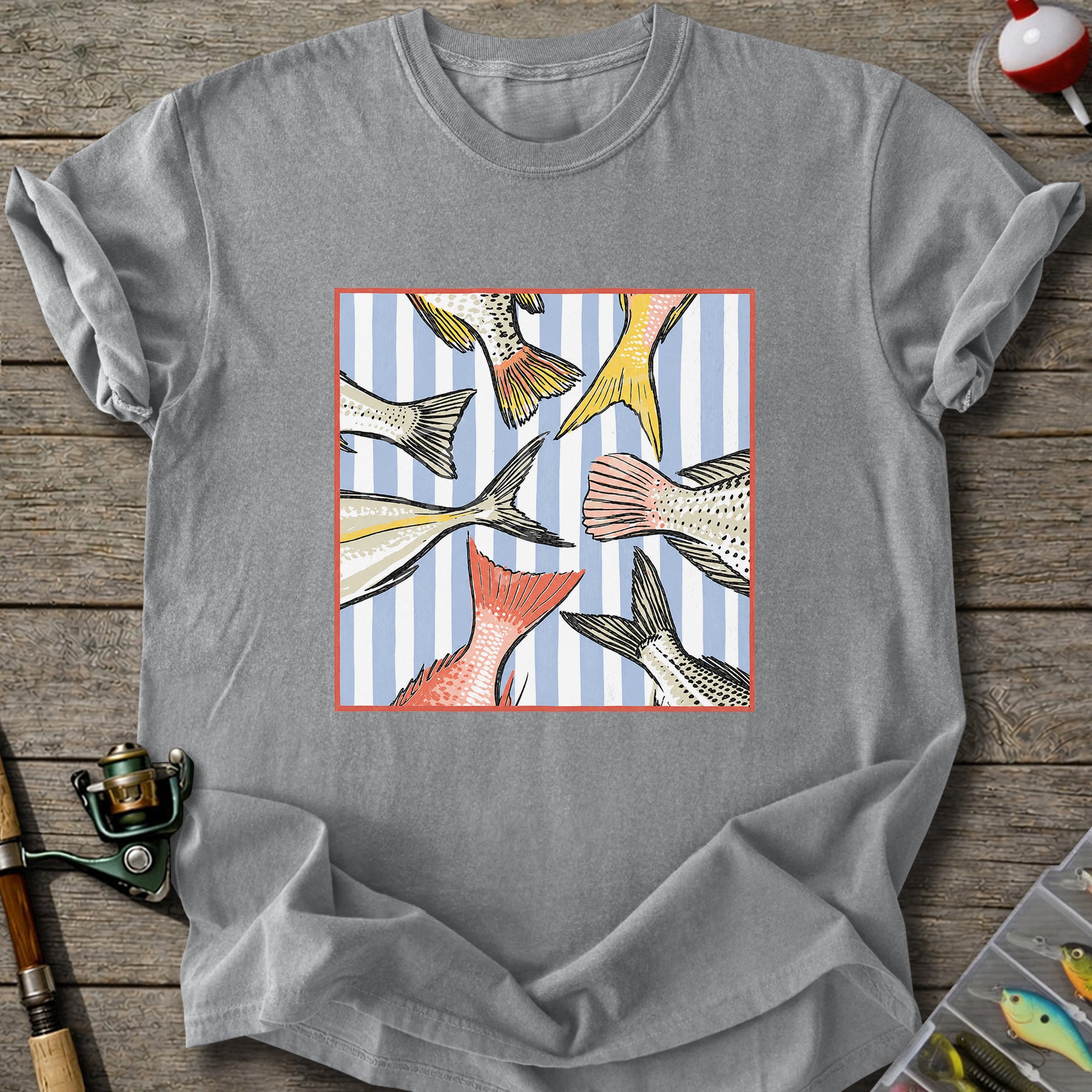 Colorful Saltwater Fins T-Shirt
