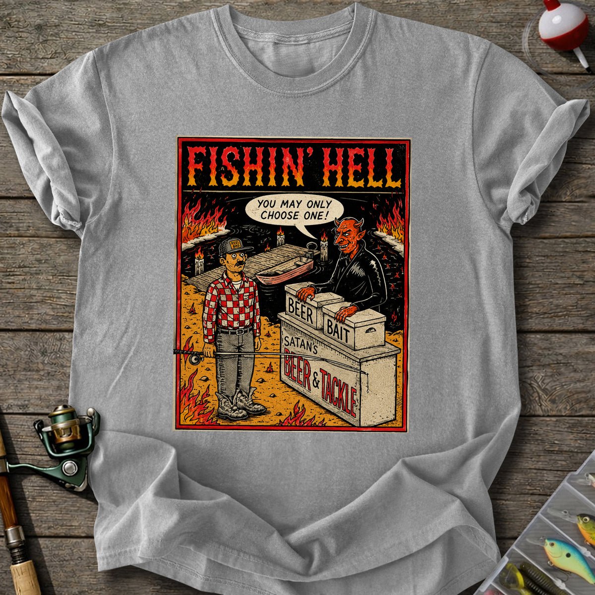 Fishing Hell T-shirt