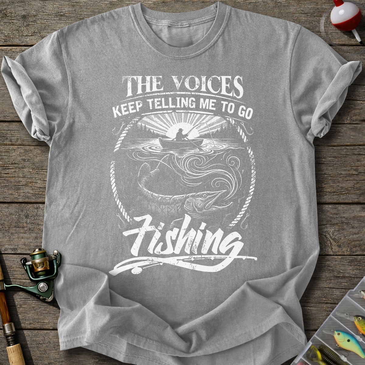 Fishing Voices T-shirt