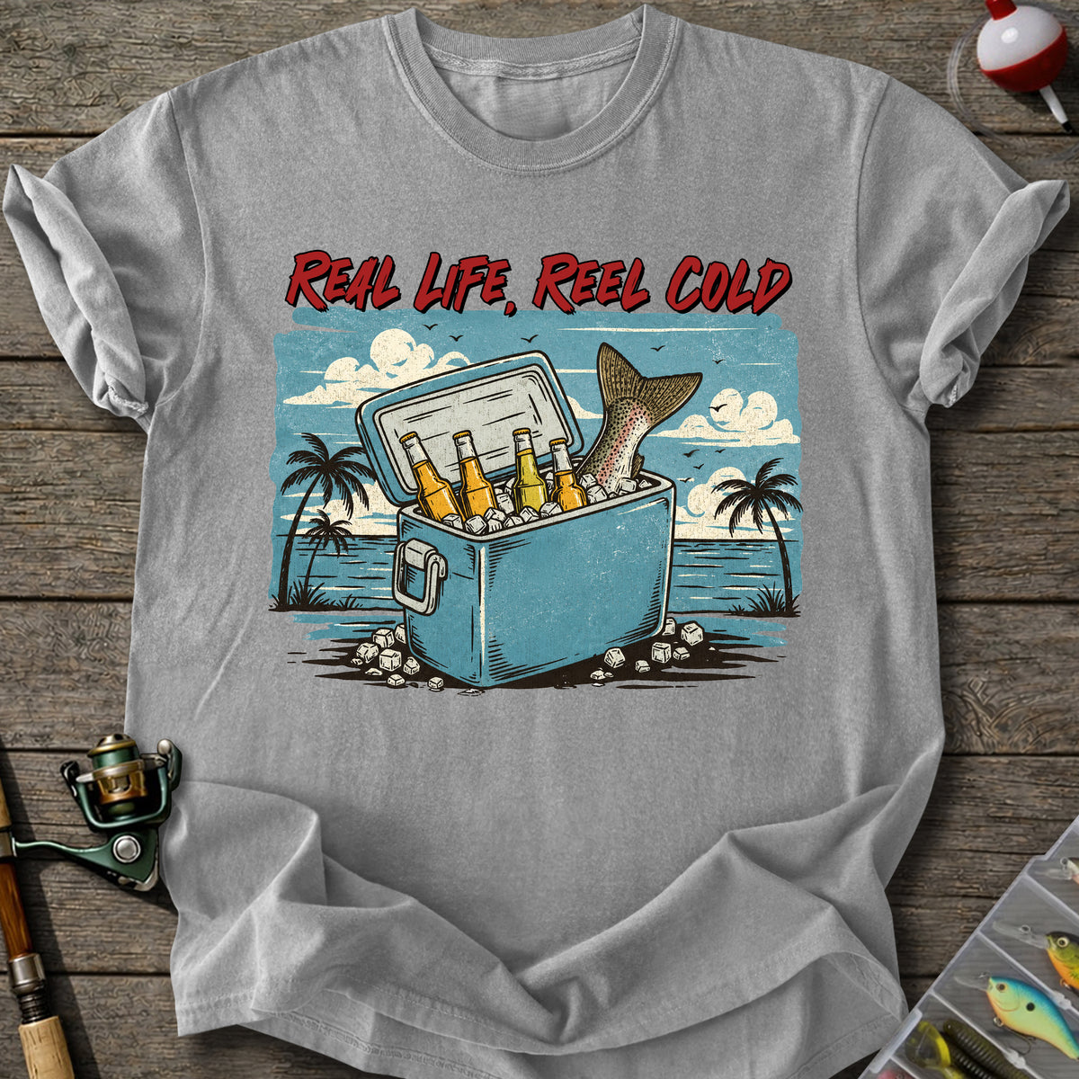 Cold Beer Cooler T-Shirt