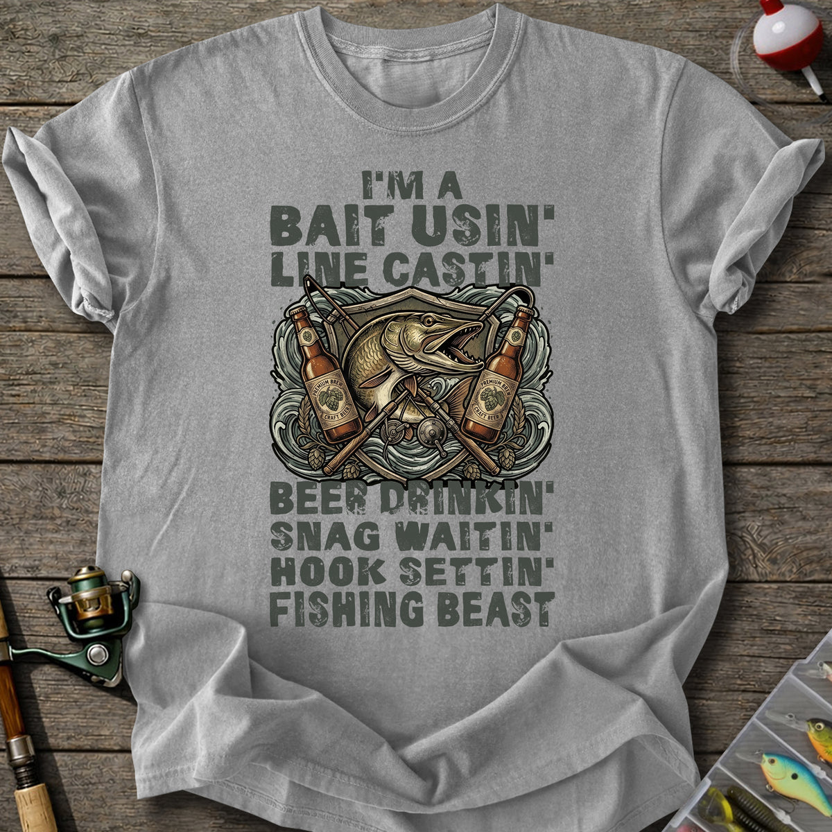 Fishing Beast T-shirt