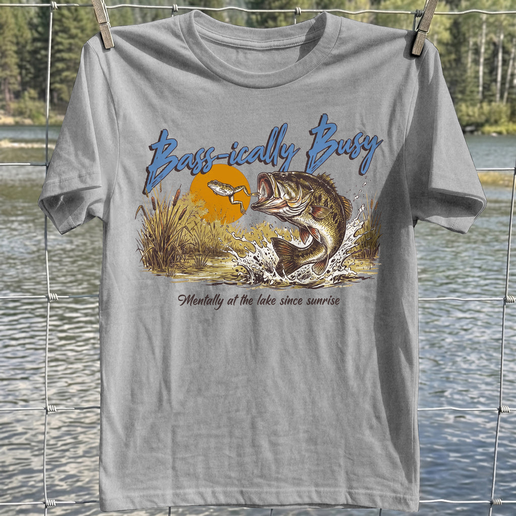 Bass-ically Busy Tshirt