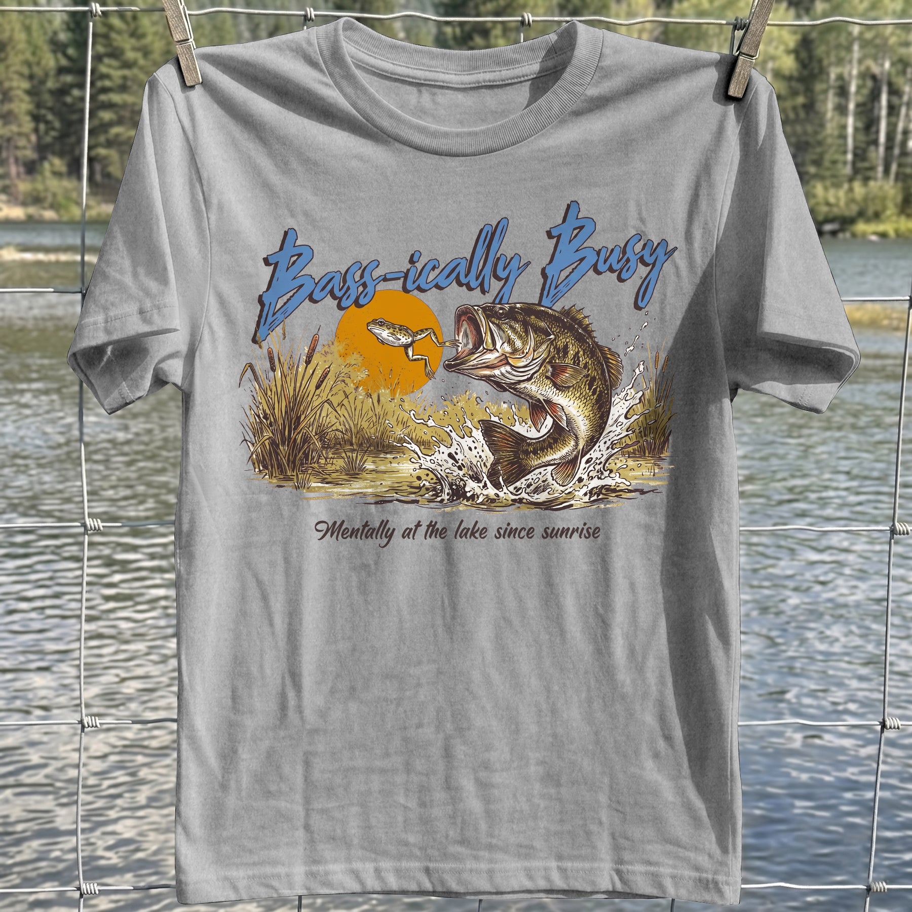 Bass-ically Busy Tshirt