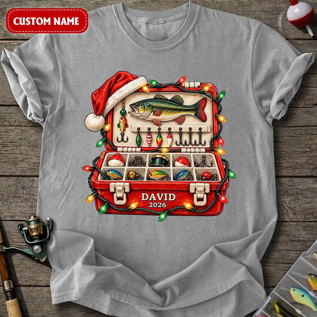 Christmas Tackle Box T-Shirt
