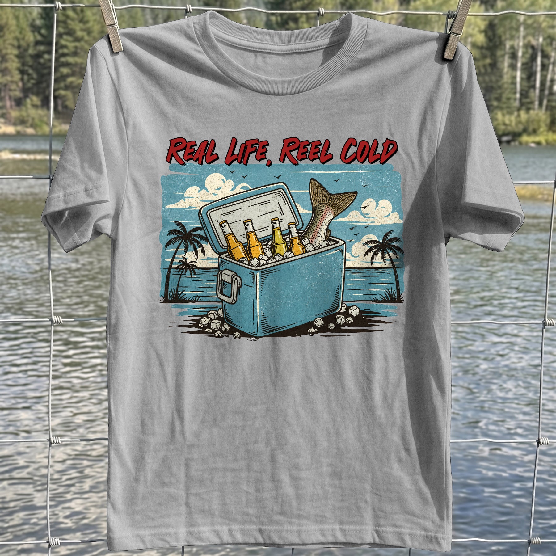 Cold Beer Cooler T-Shirt
