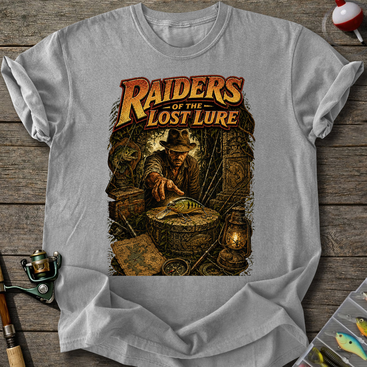 Raiders of Lost Lure T-shirt