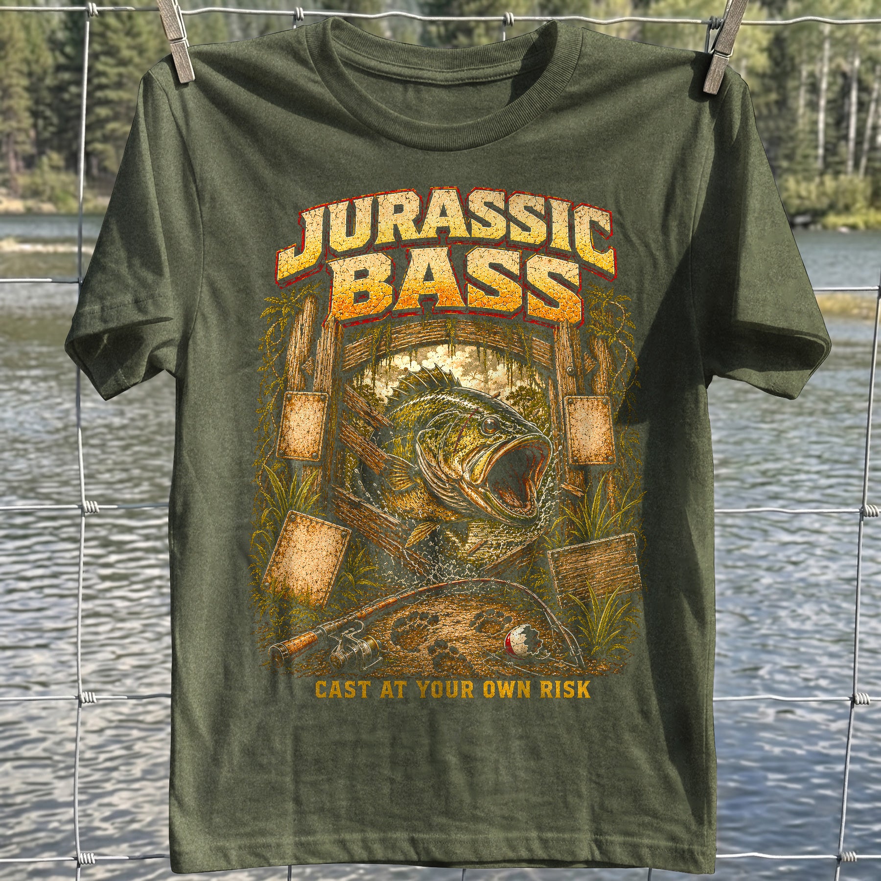 Jurassic Bass T-shirt