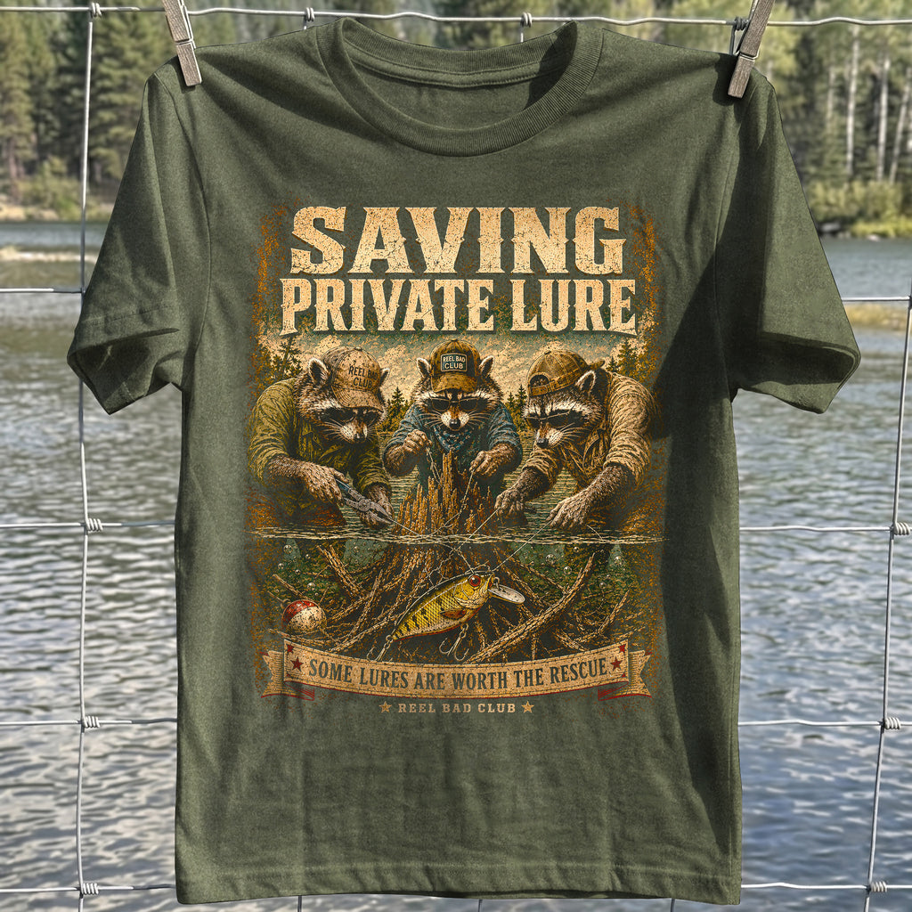 Save Private Lure T-shirt