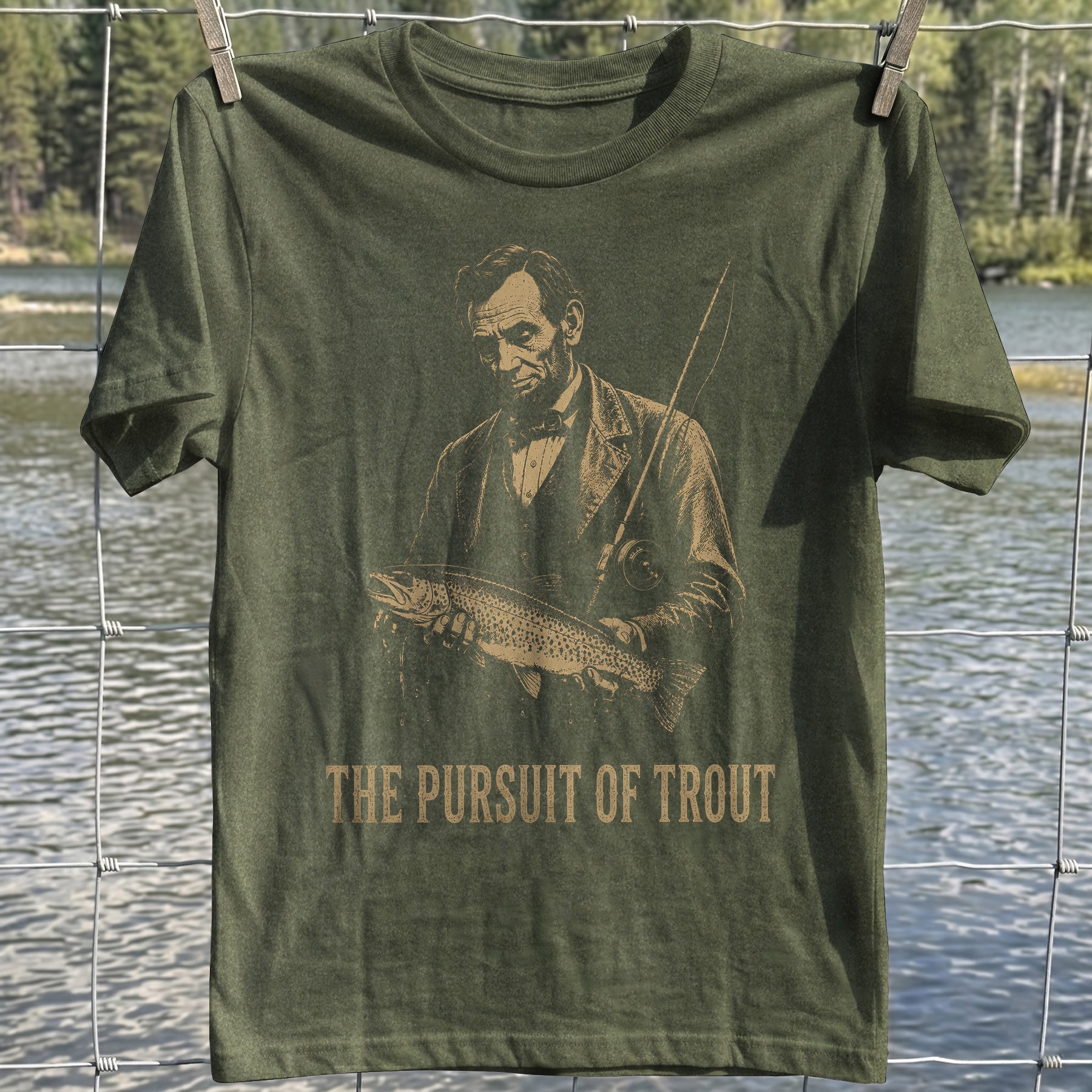 Persuit Of Trout T-shirt