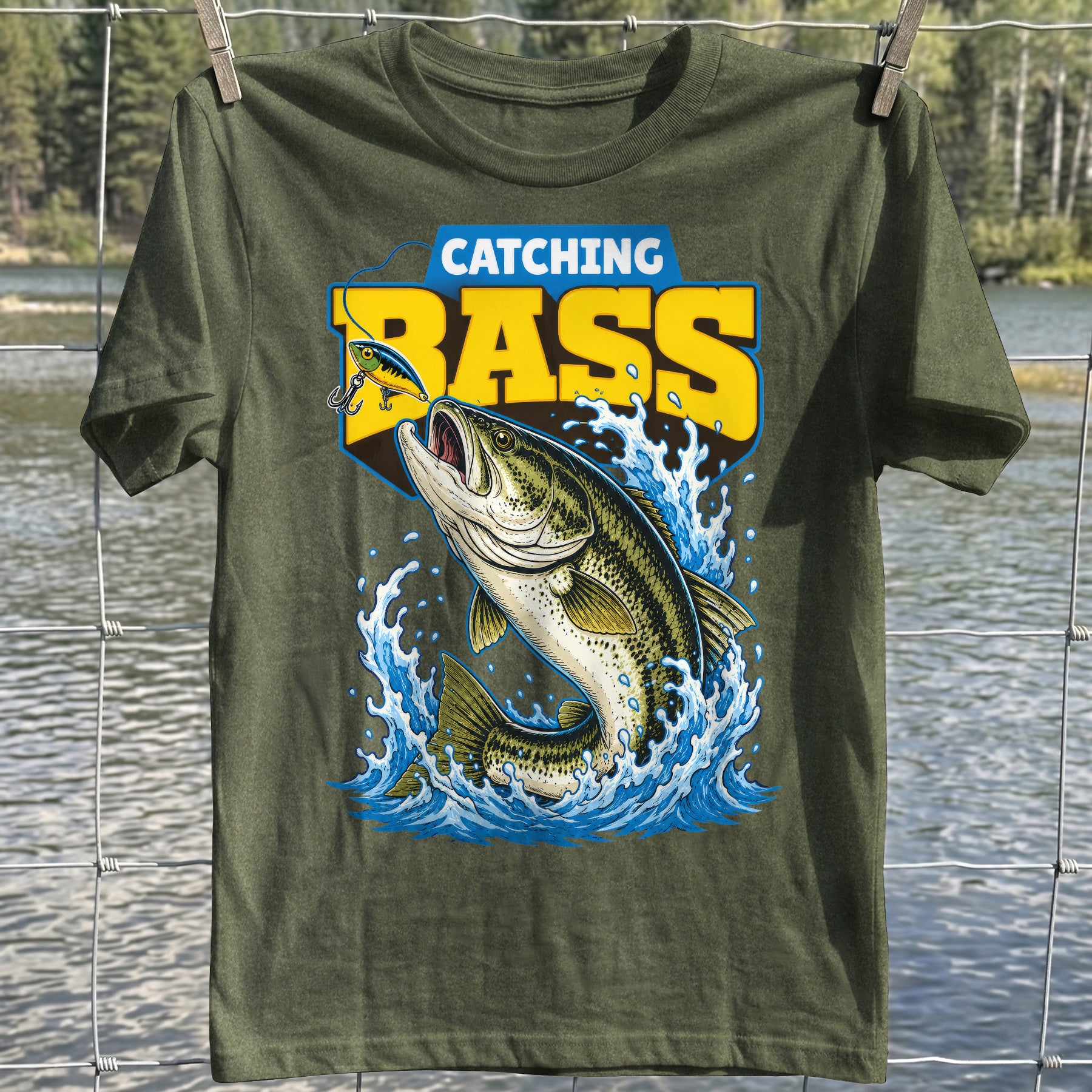 Catching Bass T-shirt