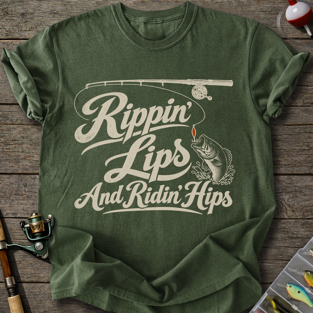 Rippin’ Lips Ridin’ Hips T-Shirt