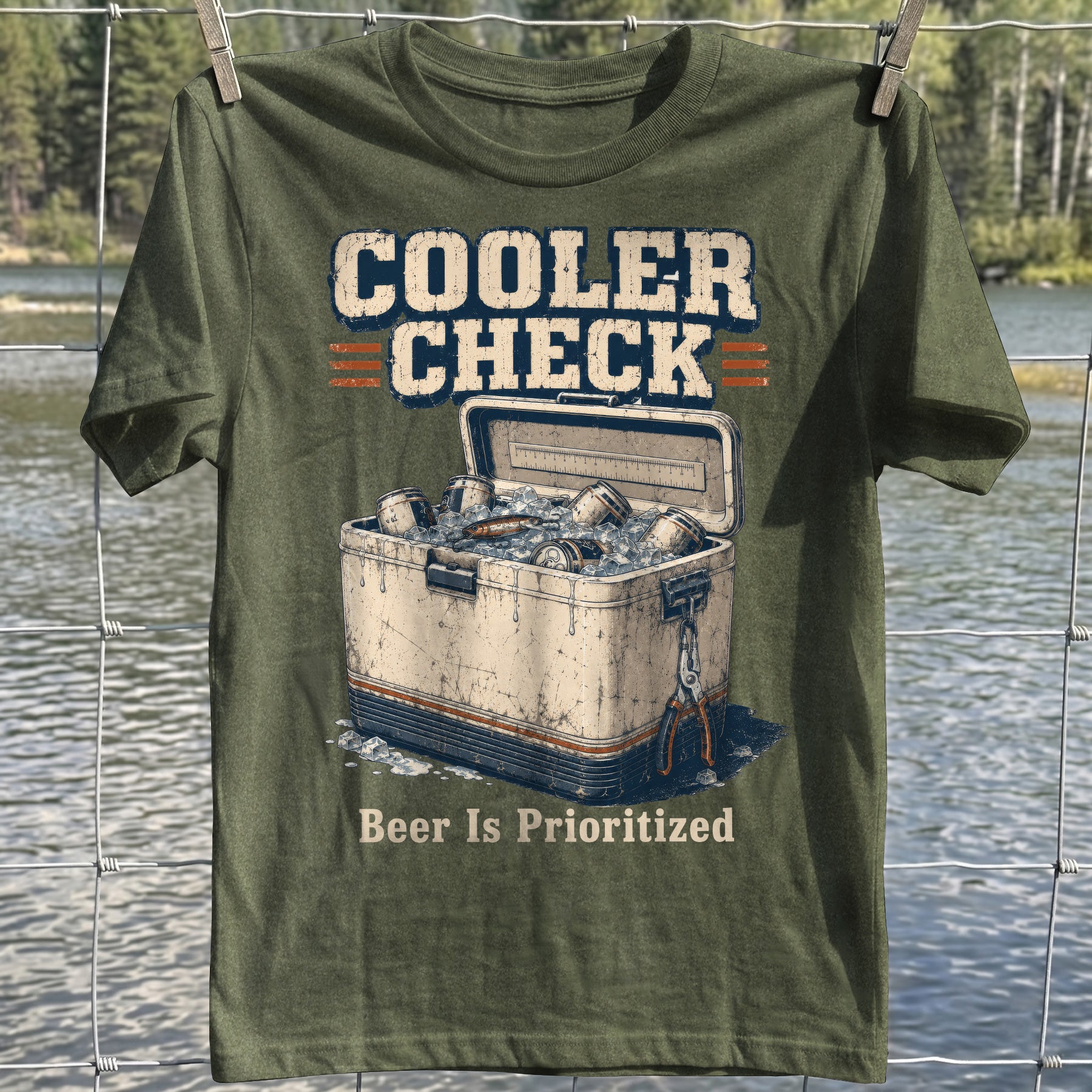 Cooler Check T-shirt