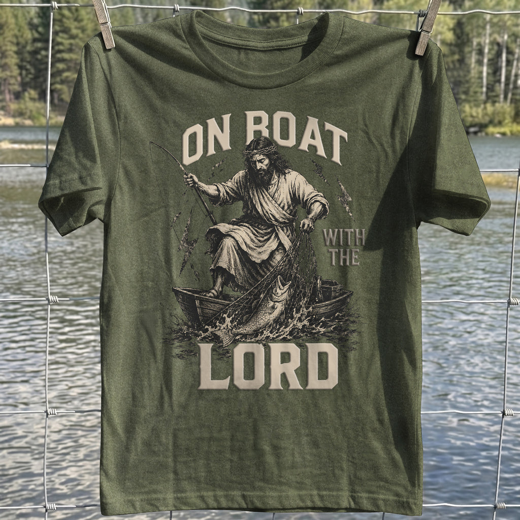 On Boat With the Lord T-shirt