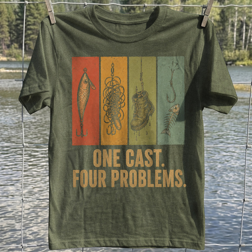 One Cast Four Problems T-shirt