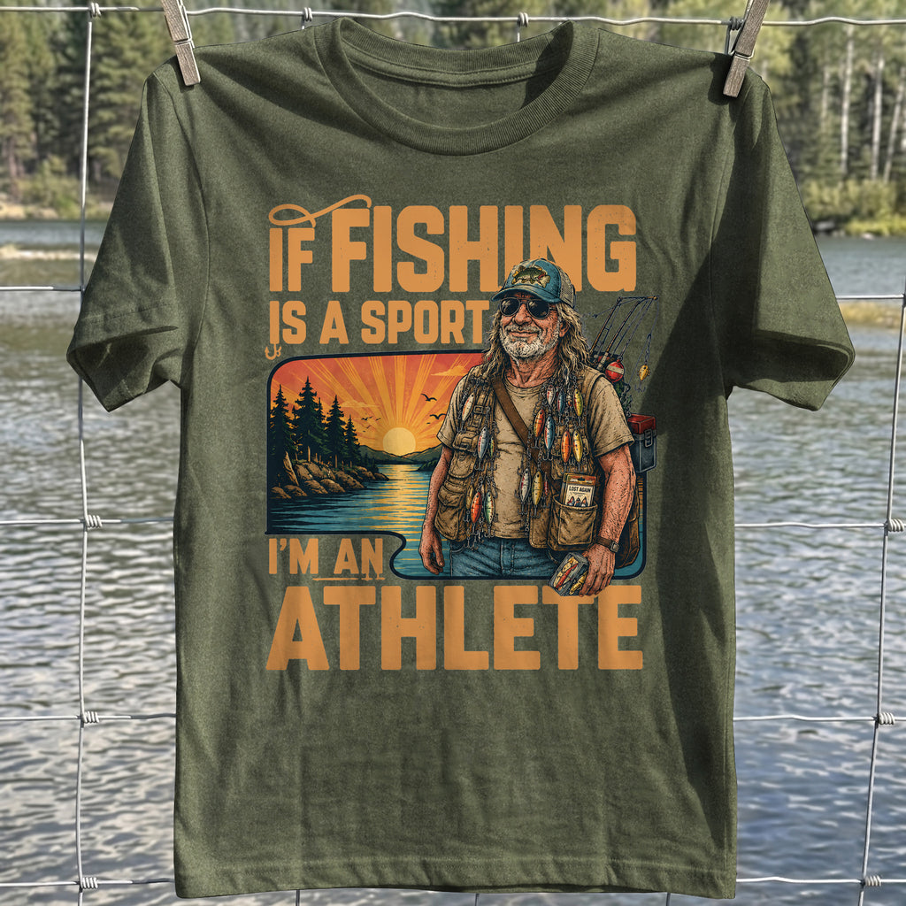 Fishing Athlete T-shirt