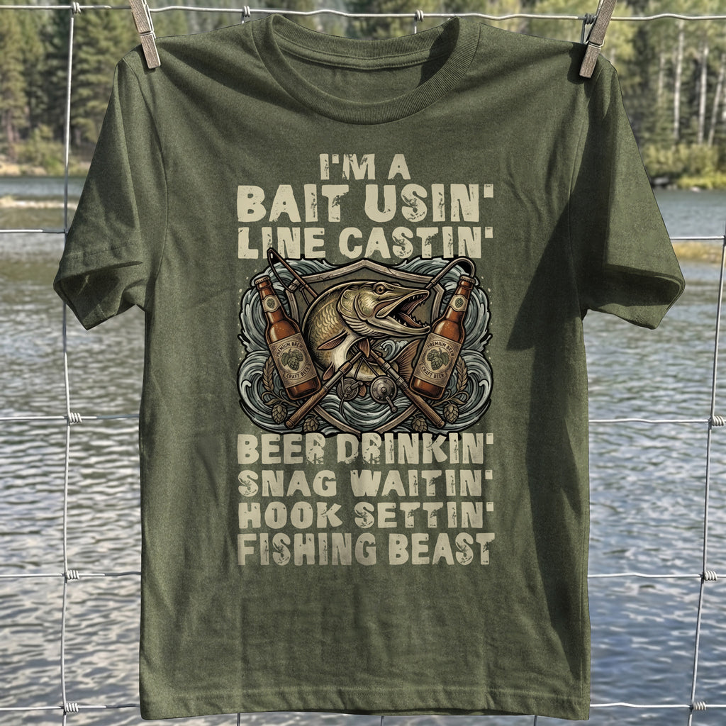 Fishing Beast T-shirt
