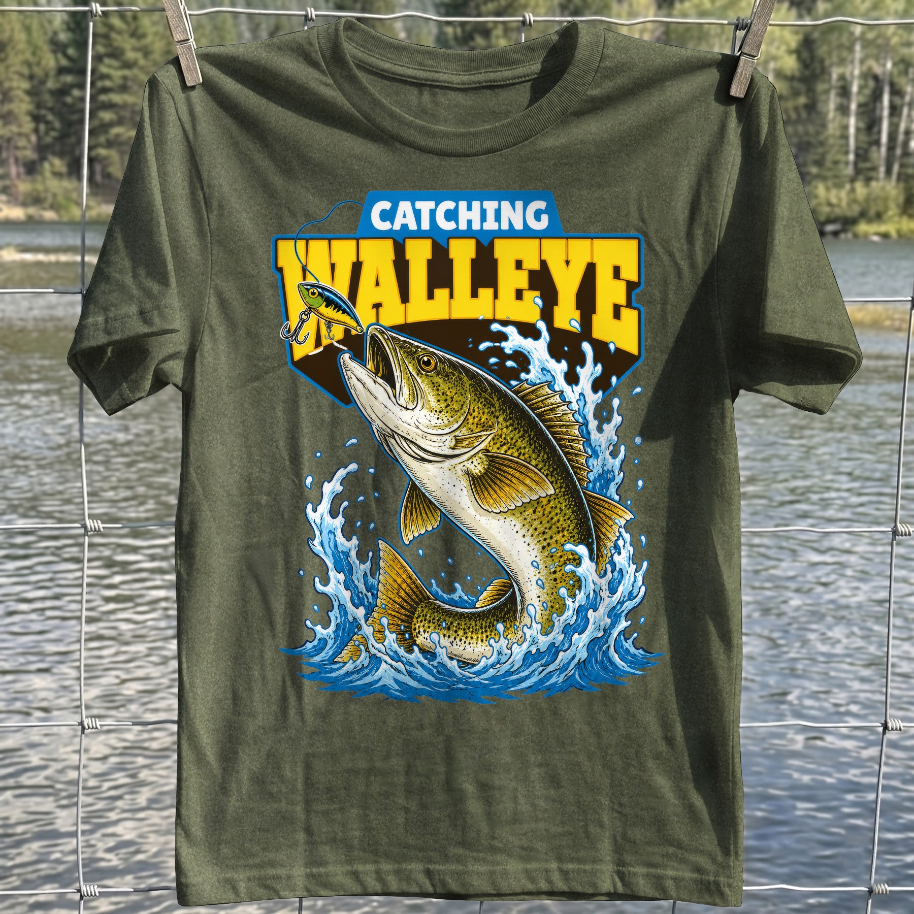 Catching Walleye T-Shirt