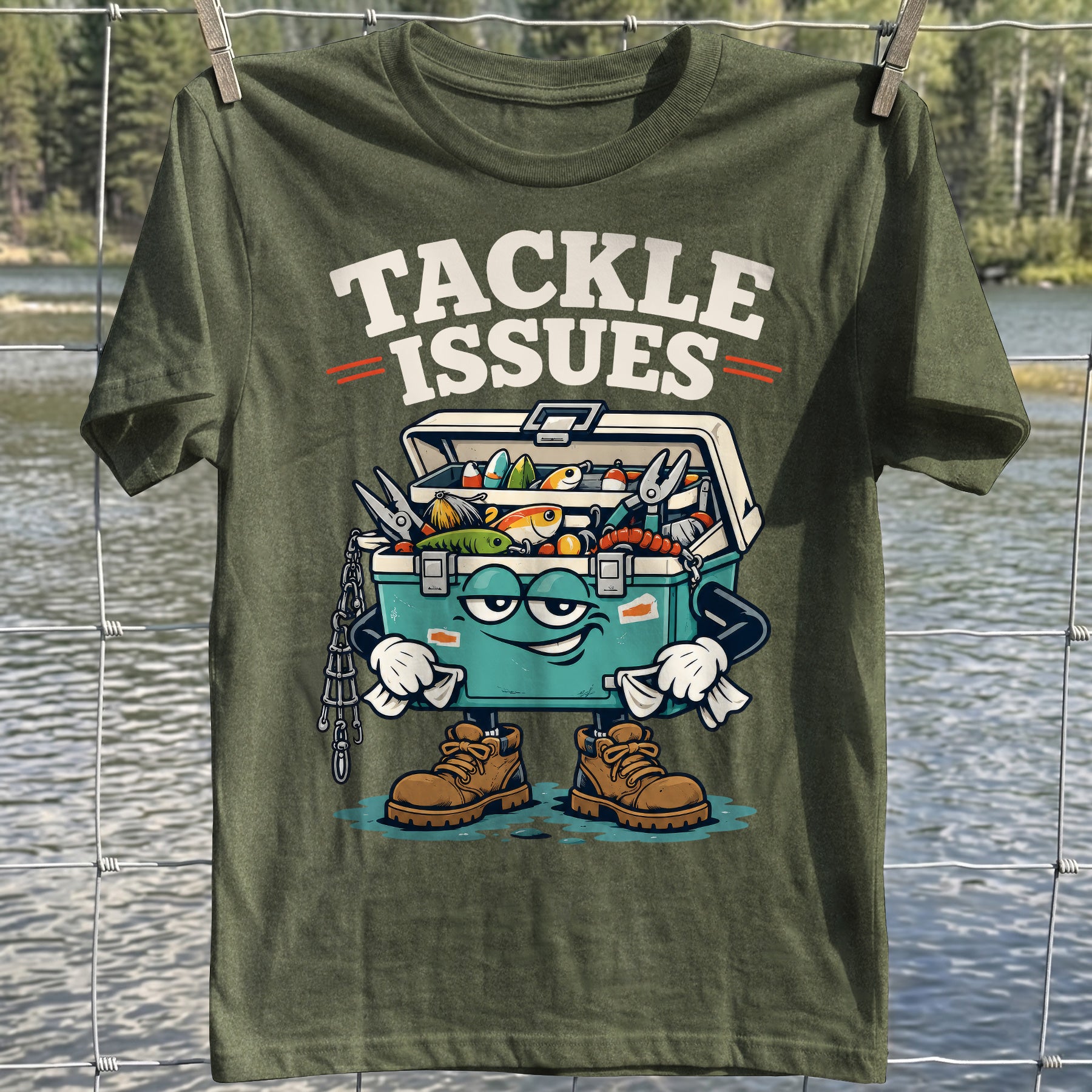 Tackle Issues T-shirt