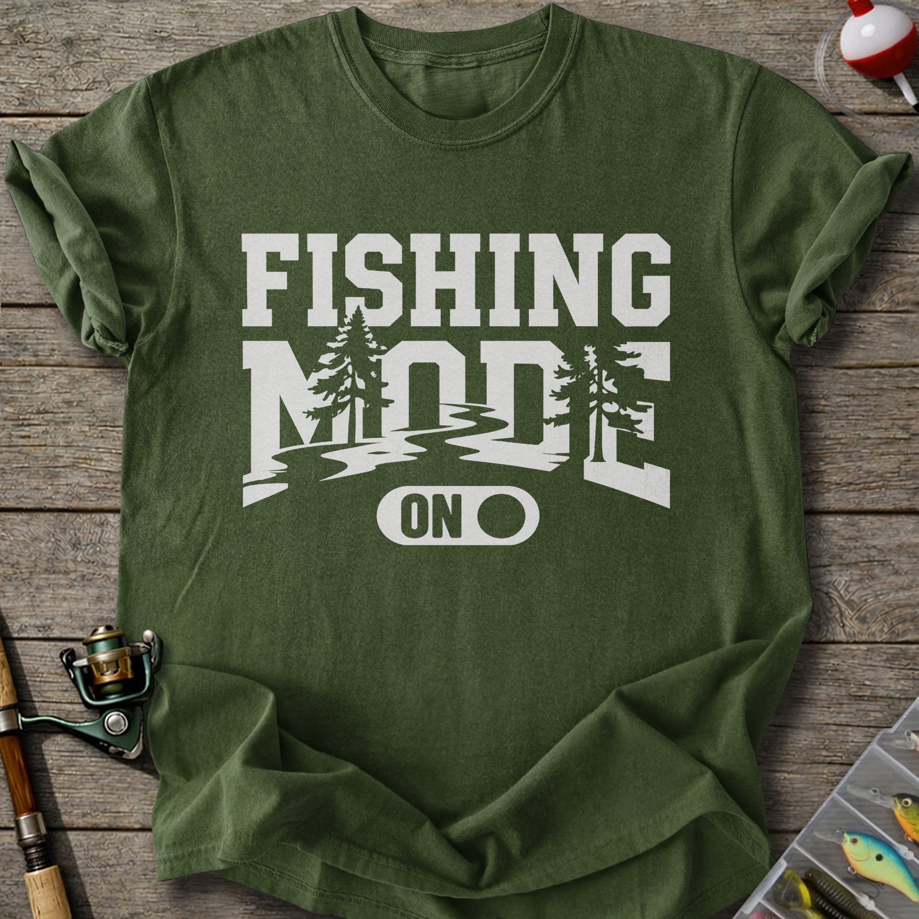 Fishing Mode T-shirt