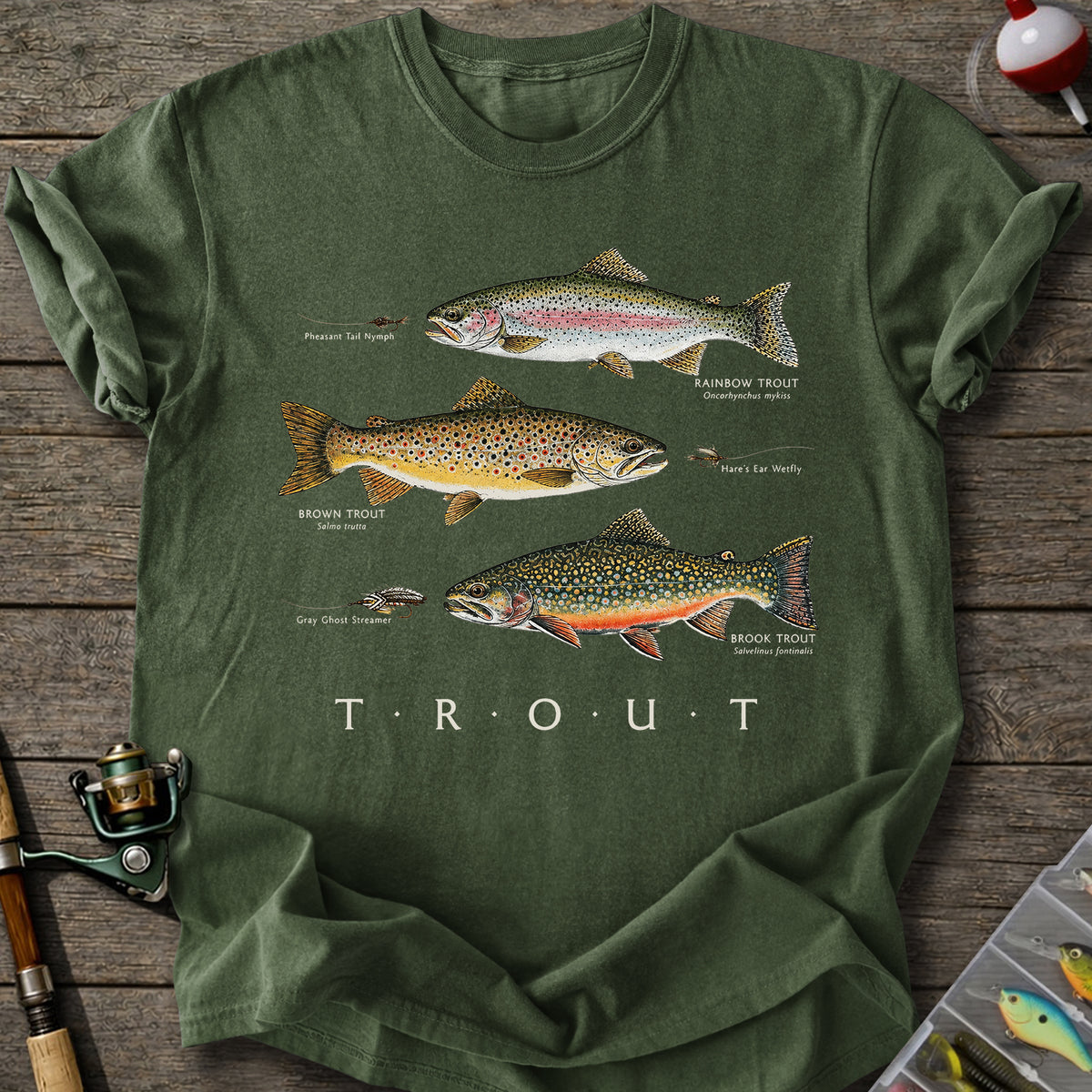 Trout Species Guide T-Shirt