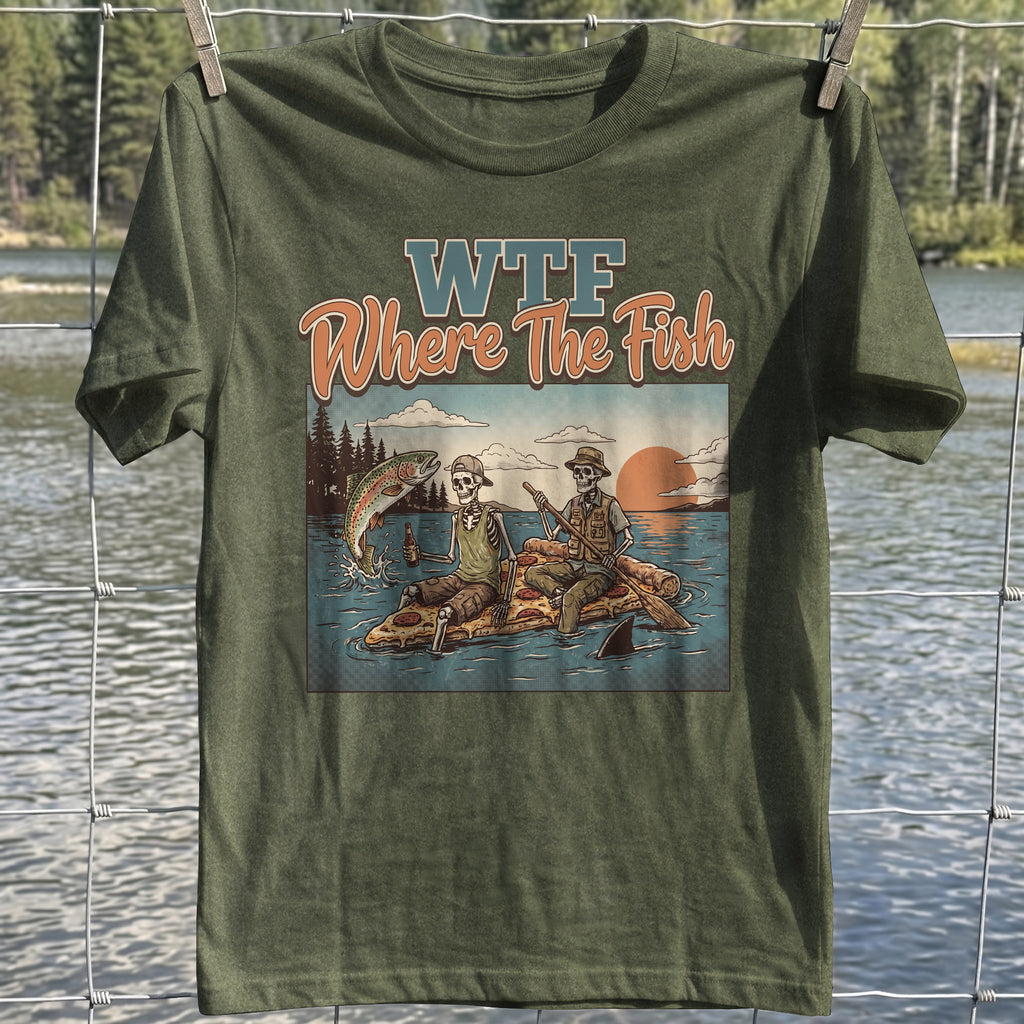 WTF Fishing T-shirt