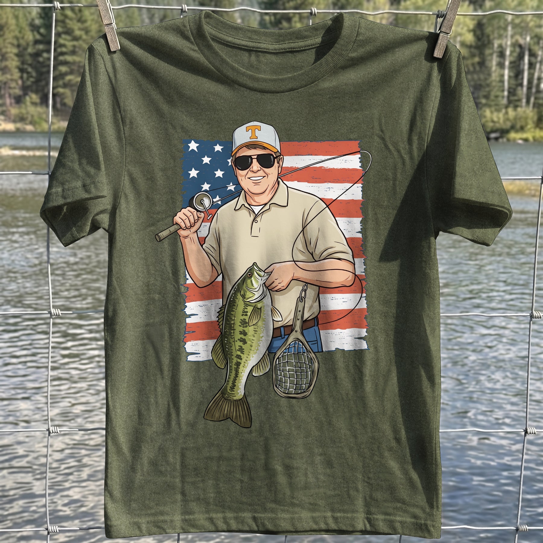 Bass Angler T-shirt