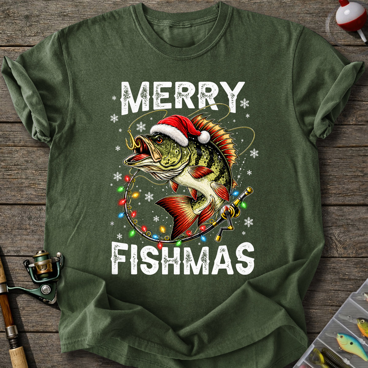 Merry Fishmas 2 T-Shirt