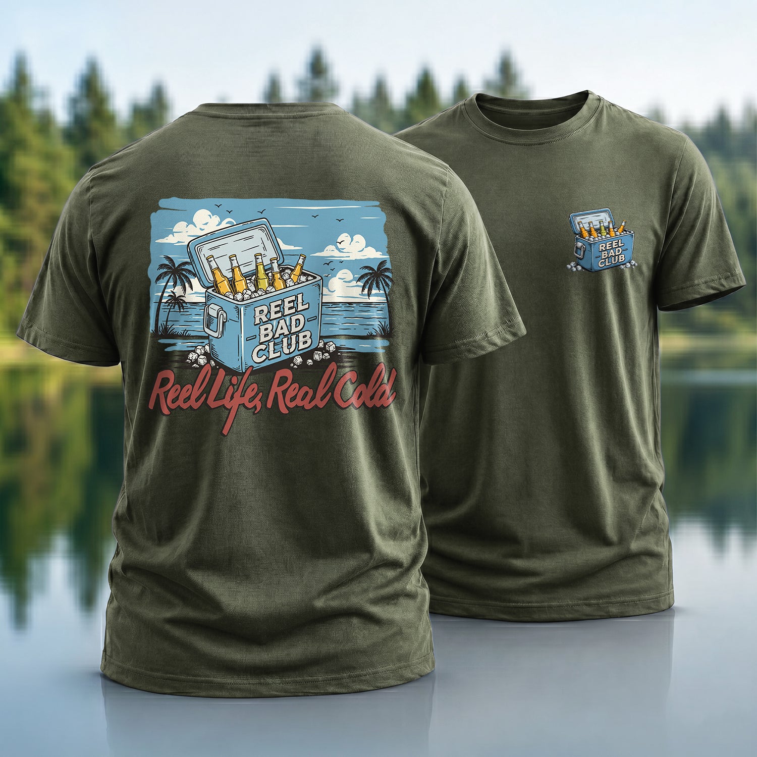 Reel Life Real Cold T-shirt
