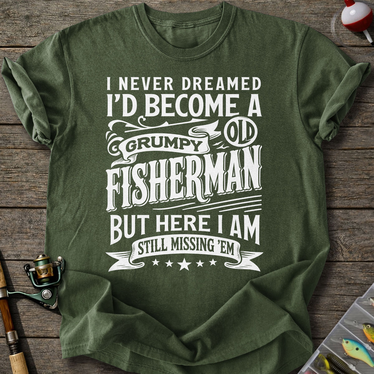 Grumpy Old Fisherman T-Shirt