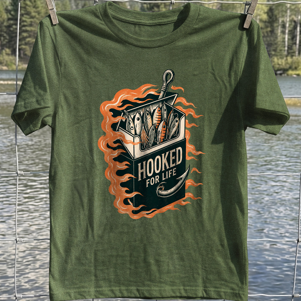 Hooked For Life T-Shirt