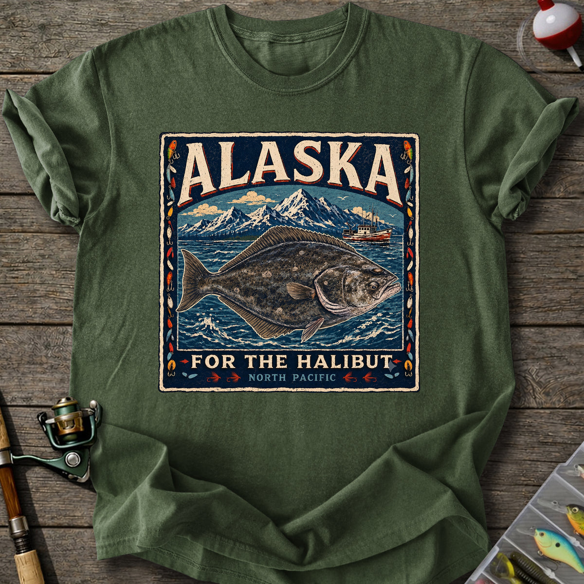Alaska Halibut T-Shirt