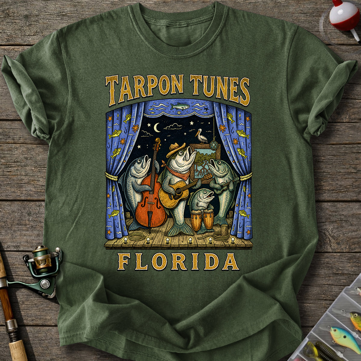 Tarpon Tunes Florida T-Shirt